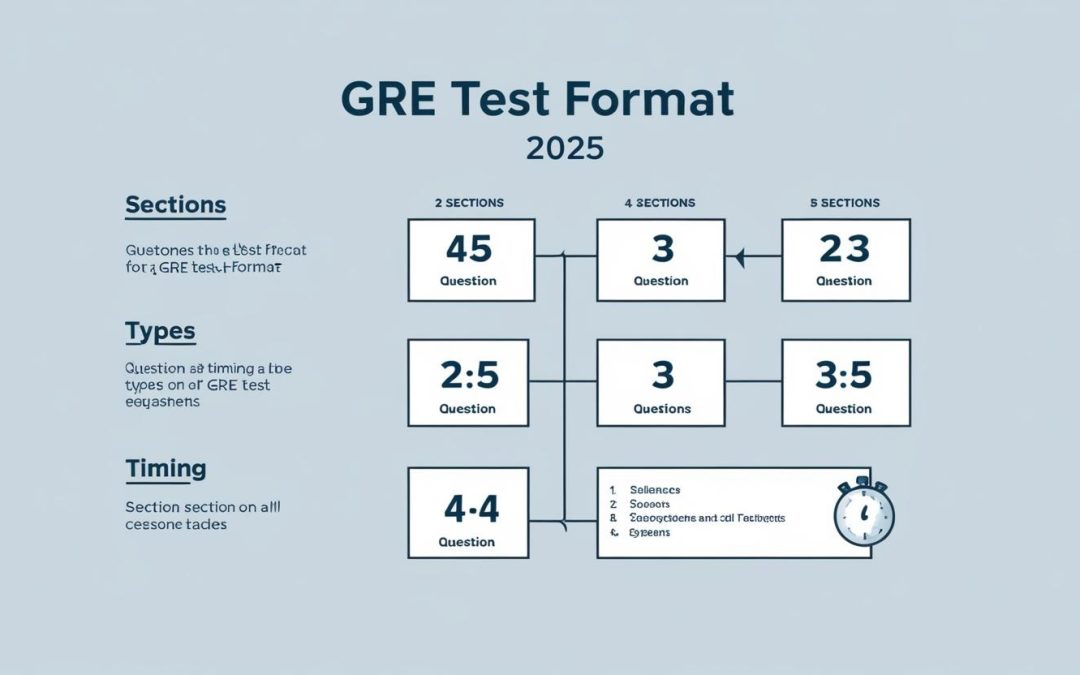 What is the GRE test format for 2025?