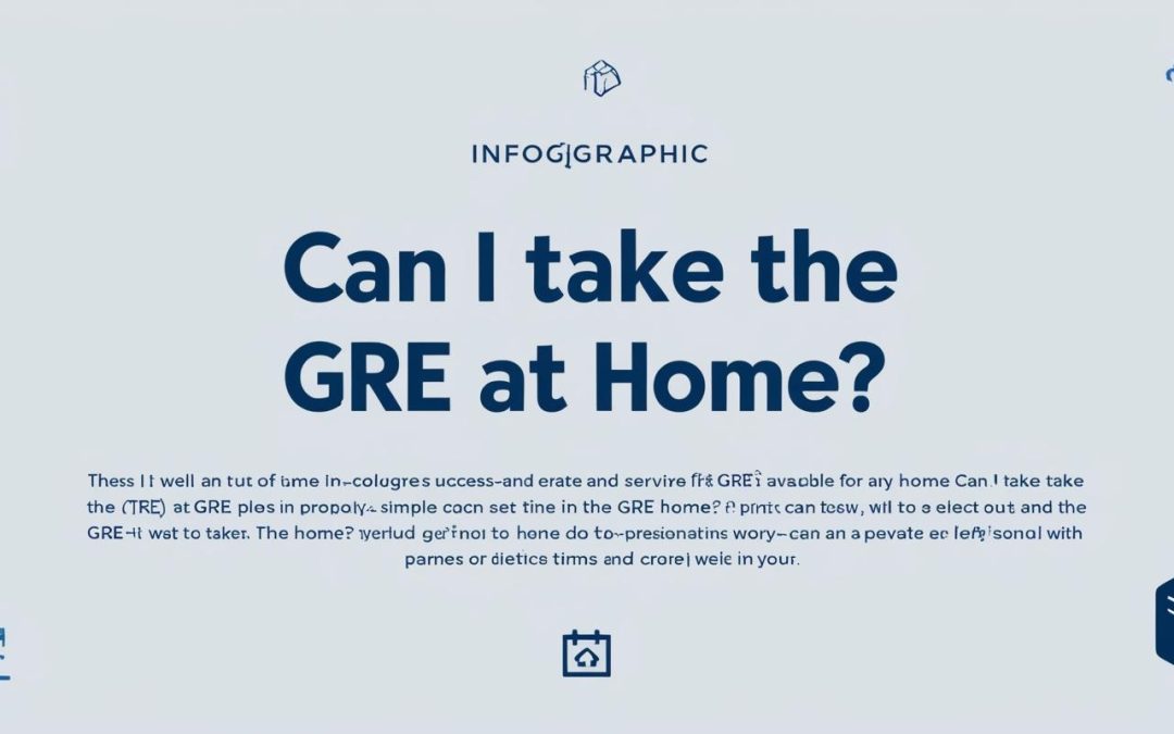 Can I take the GRE at home?