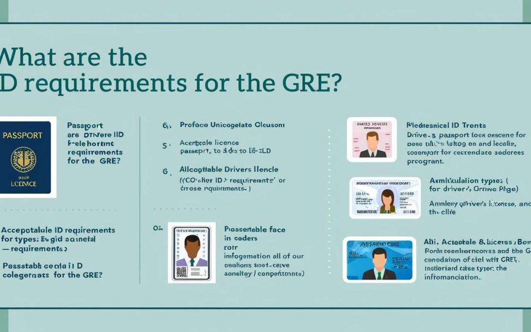 What are the ID requirements for the GRE?